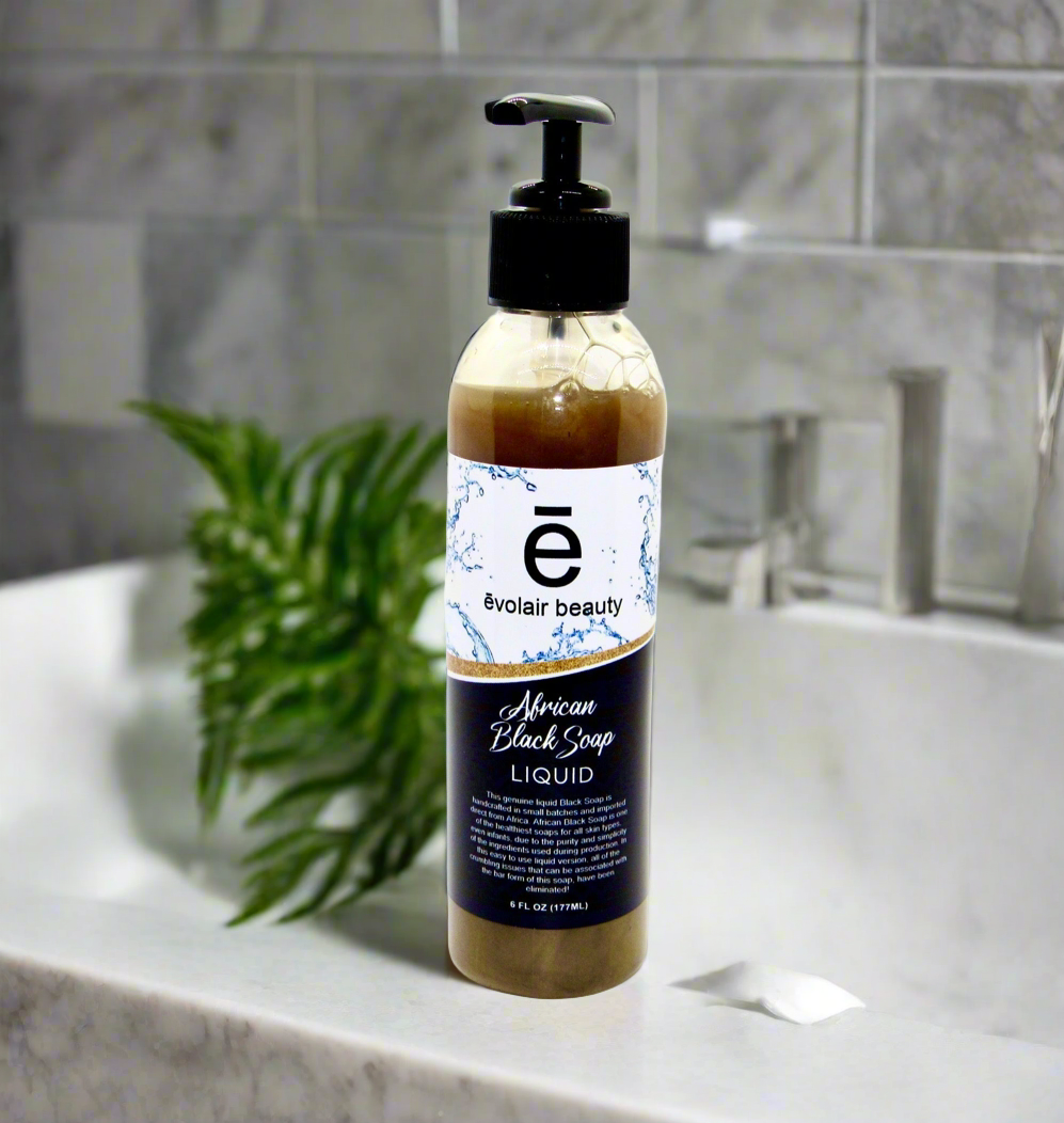 Liquid African Black Soap