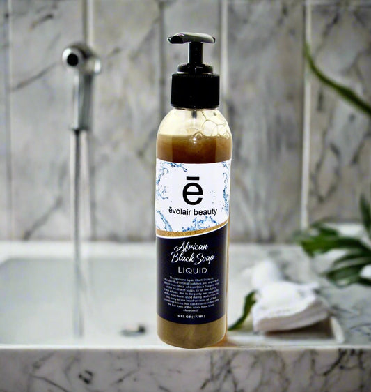 Liquid African Black Soap